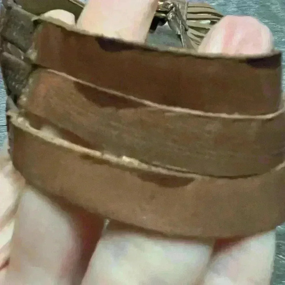 Jimmy Choo Brown Strappy Sandals - Picture 4 of 6